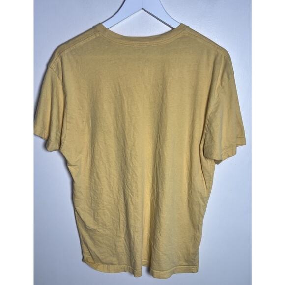 Takeout Order Size Large Putting On A Happy Face Orange Halloween T-Shirt - Picture 2 of 5